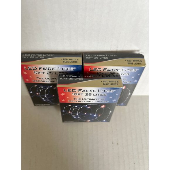 LED FAIRIE LITES 10FT 25 LIGHTS *NEW* 3 boxes - Picture 3 of 5